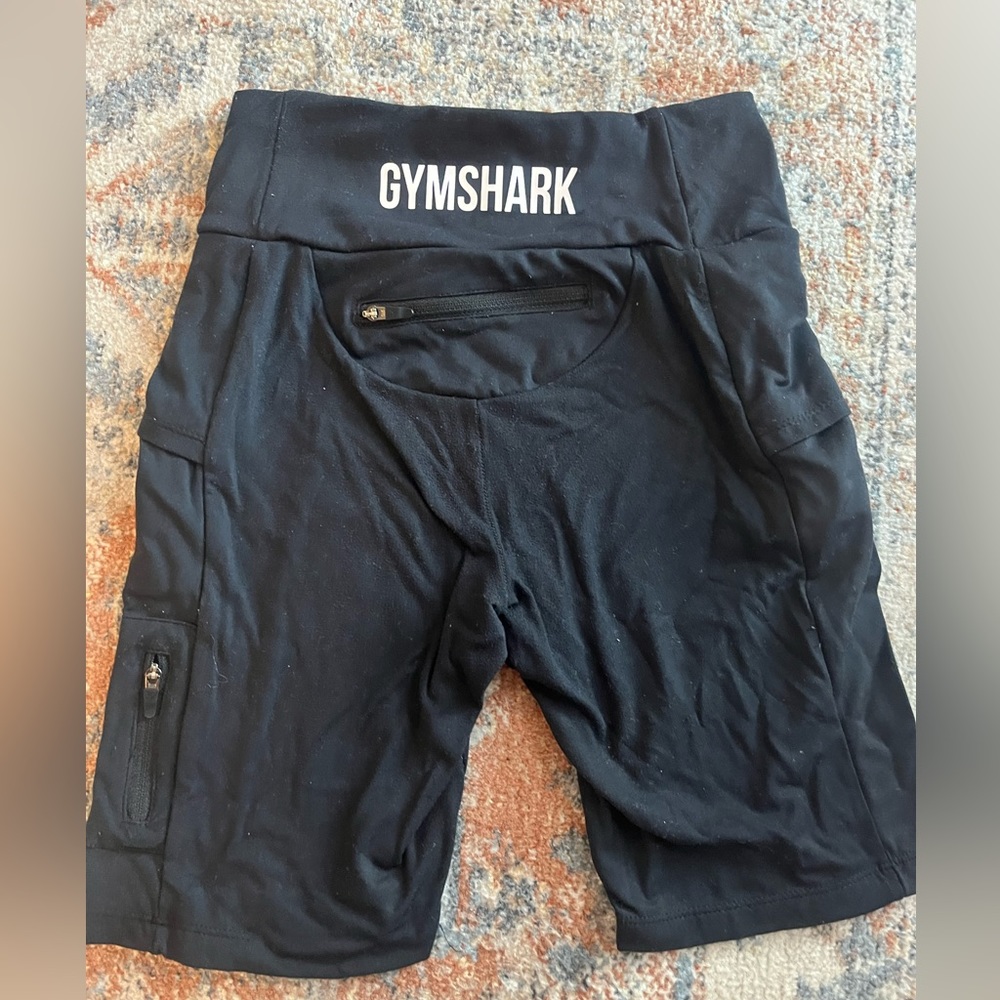 gym shark biker shorts